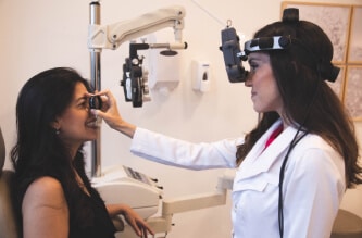 Exame de fundo de olho