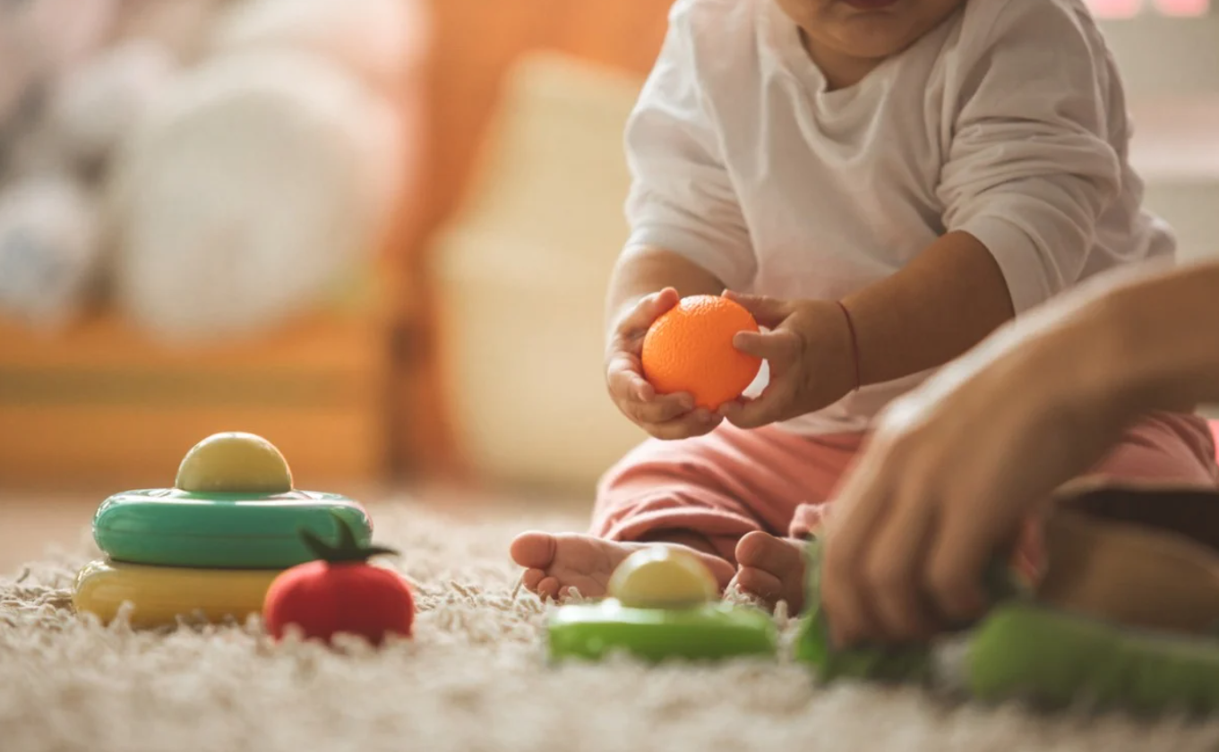 A criança aprende a enxergar